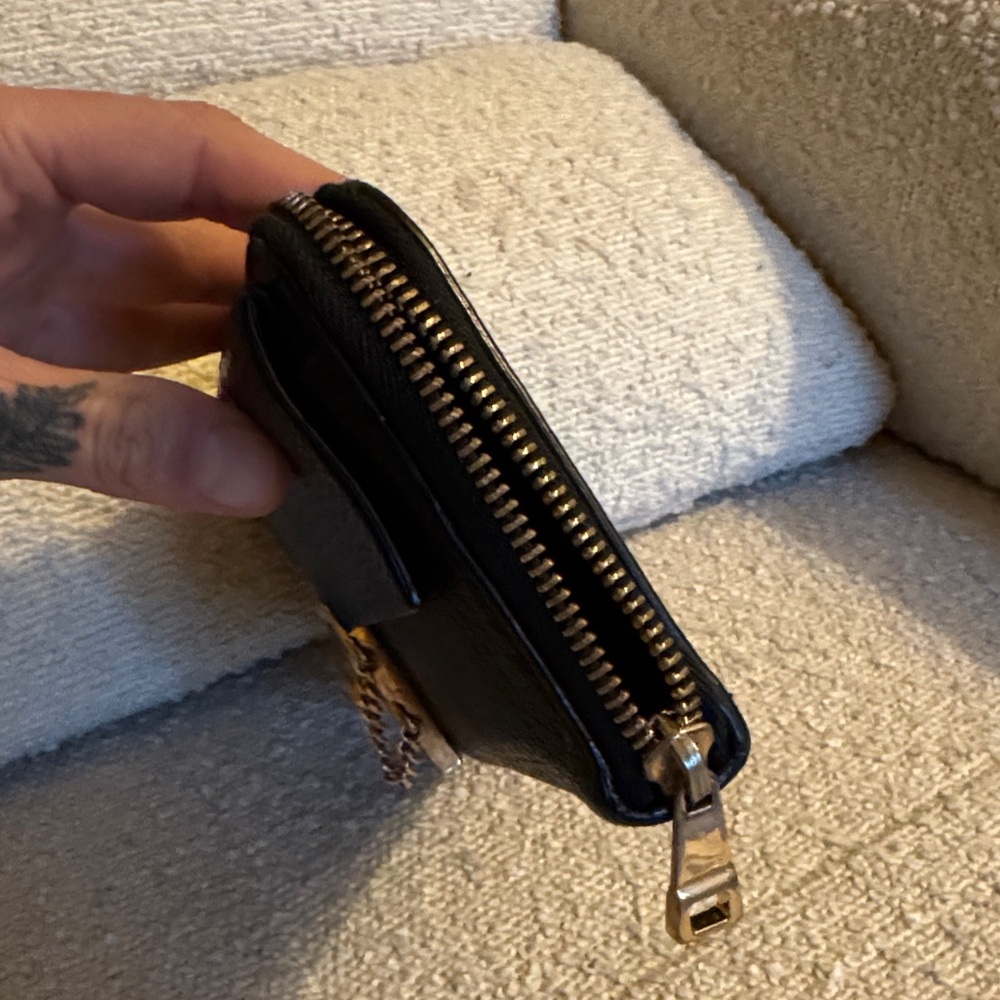Chloe Black Wallet with Gold Accent - Picture 6 of 7